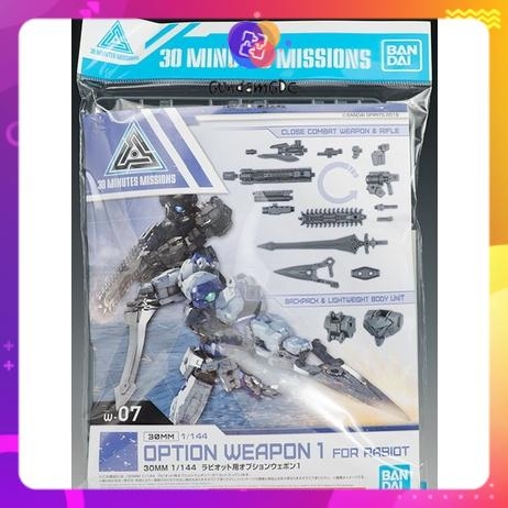 Mô hình lắp ráp 30MM OPTION WEAPON 1 FOR RABIOT Bandai