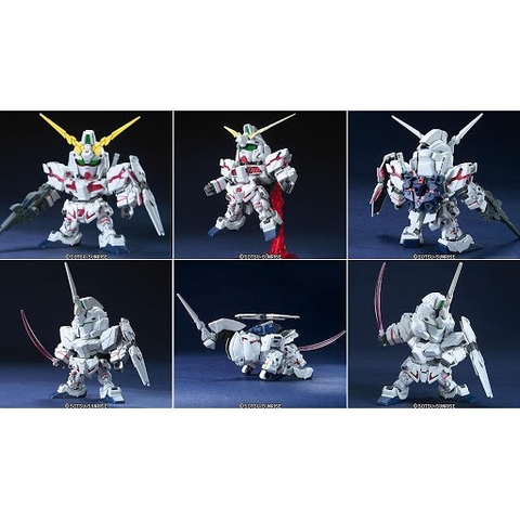 Mô hình lắp ráp SD BB RX-0 Unicorn Gundam Bandai - Mô hình GDC