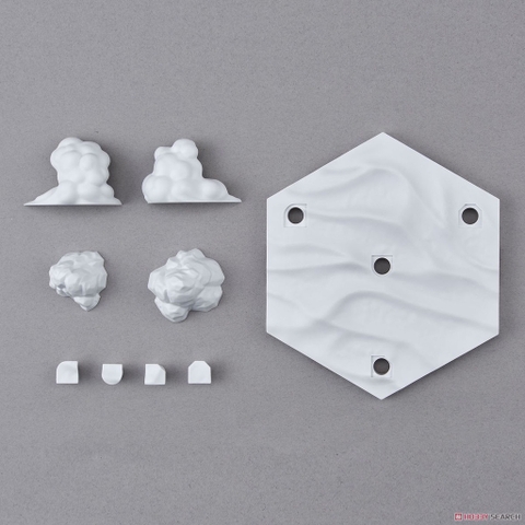Mô hình lắp ráp giá đỡ trưng bày CUSTOMIZE SCENE BASE (SNOWFIELD Ver.) 03 Bandai 4573102595508