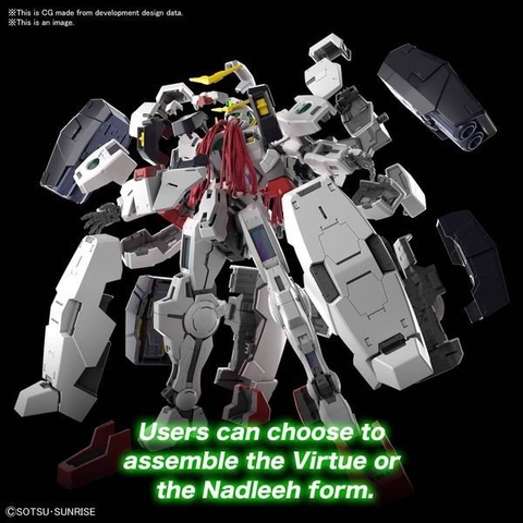 Mô hình lắp ráp 1/100  MG Virtue gundam Bandai 4573102617880