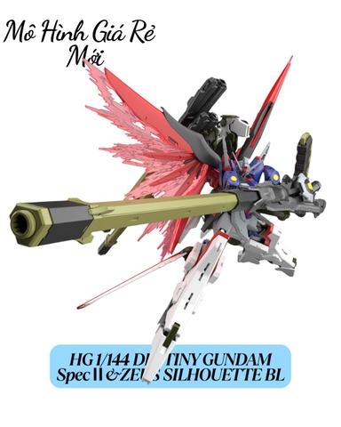 Mô Hình Lắp Ráp HG 1/144 DESTINY GUNDAM SpecⅡ&ZEUS SILHOUETTE BL 258
