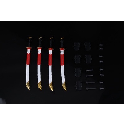 Phụ kiện astray red - Bộ 4 thanh kiếm cho mô hình MG/RG