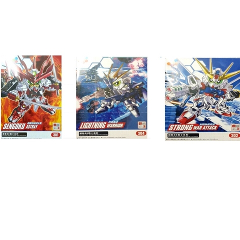 Mô hình lắp ráp Gundam SD BB Sengoku Package Burning Lightning