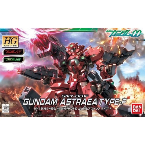 MÔ HÌNH LẮP RÁP Bandai HG00 GUNDAM ASTREA TYPE-F - Mô hình GDC