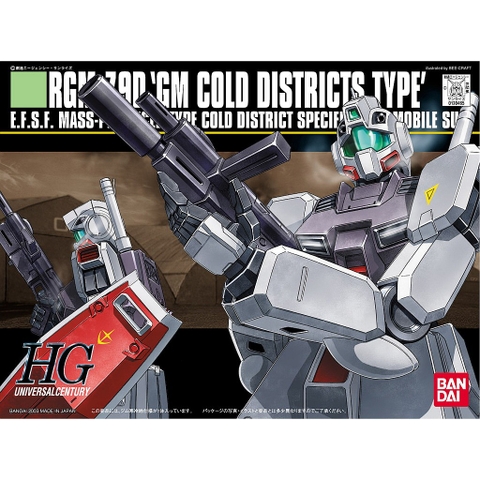 Mô hình Gundam HG RGM-79D GM Cold Districts Type Bandai