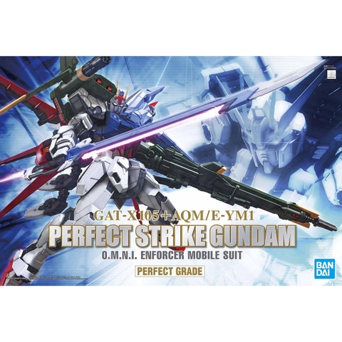 Mô hình lắp ráp PG 1/60 GAT - X105 + AQME-YM1 PERFECT STRIKE GUNDAM Bandai 4573102590114