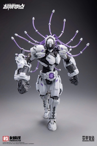 Mô Hình Lắp Ráp MG 1/100 Quyền Vương Baki Hemoxian - BAKI Extreme Burst (Snow White Ash Ver.)