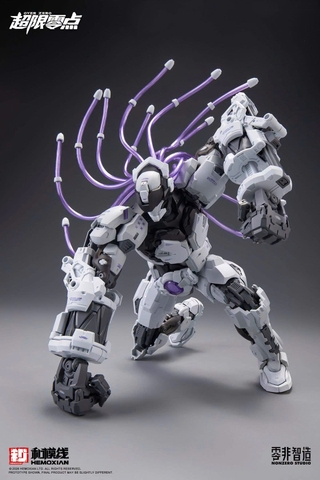 Mô Hình Lắp Ráp MG 1/100 Quyền Vương Baki Hemoxian - BAKI Extreme Burst (Snow White Ash Ver.)