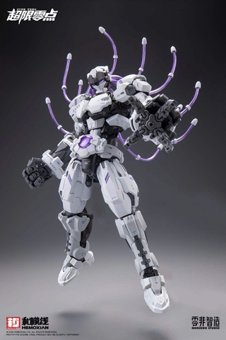 Mô Hình Lắp Ráp MG 1/100 Quyền Vương Baki Hemoxian - BAKI Extreme Burst (Snow White Ash Ver.)