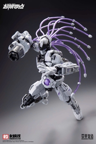Mô Hình Lắp Ráp MG 1/100 Quyền Vương Baki Hemoxian - BAKI Extreme Burst (Snow White Ash Ver.)