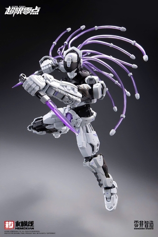 Mô Hình Lắp Ráp MG 1/100 Quyền Vương Baki Hemoxian - BAKI Extreme Burst (Snow White Ash Ver.)