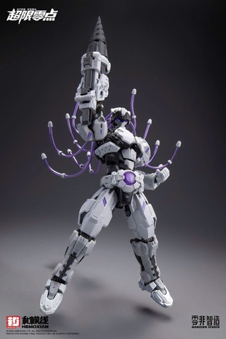 Mô Hình Lắp Ráp MG 1/100 Quyền Vương Baki Hemoxian - BAKI Extreme Burst (Snow White Ash Ver.)