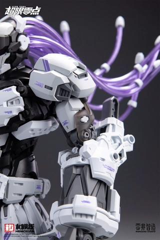 Mô Hình Lắp Ráp MG 1/100 Quyền Vương Baki Hemoxian - BAKI Extreme Burst (Snow White Ash Ver.)
