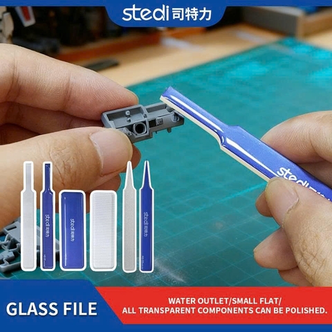 Dũa Thuỷ Tinh STEDI HG-01 #600–800 – New Glass File