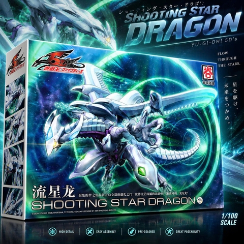 [Mới Về] Mô Hình Lắp Ráp SHOOTING STAR DRAGON YUGIOH 5DS RỒNG SAO BĂNG