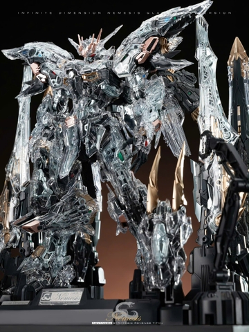 [Pre Order Giá 1750k ] Mô Hình Lắp Ráp 1/100 RT-002 Nemesis - Nữ Thần Phục Thù [ Clear Version ] Infinite Dimension