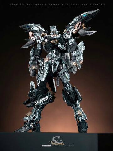[Pre Order Giá 1750k ] Mô Hình Lắp Ráp 1/100 RT-002 Nemesis - Nữ Thần Phục Thù [ Clear Version ] Infinite Dimension