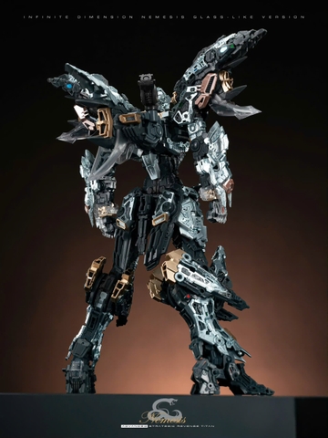 [Pre Order Giá 1750k ] Mô Hình Lắp Ráp 1/100 RT-002 Nemesis - Nữ Thần Phục Thù [ Clear Version ] Infinite Dimension