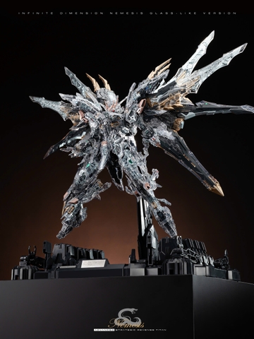 [Pre Order Giá 1750k ] Mô Hình Lắp Ráp 1/100 RT-002 Nemesis - Nữ Thần Phục Thù [ Clear Version ] Infinite Dimension
