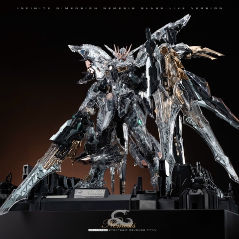 [Pre Order Giá 1750k ] Mô Hình Lắp Ráp 1/100 RT-002 Nemesis - Nữ Thần Phục Thù [ Clear Version ] Infinite Dimension