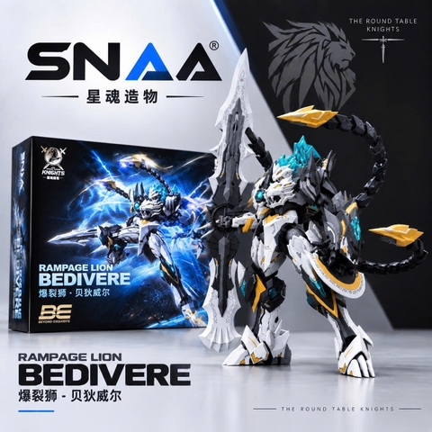 [Có Sẵn] Mô Hình Lắp Ráp SNAA 1/144 RAMPAGE LION BEDIVERE - Bạo Liệt Sư - Hiệp Sĩ Bàn Tròn