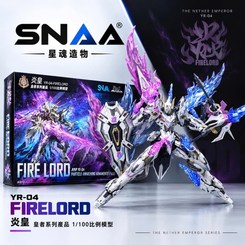 Mô Hình Lắp Ráp SNAA Fire Lord Phantom Flame Soul Bản Mạ Sơn Kim Loại