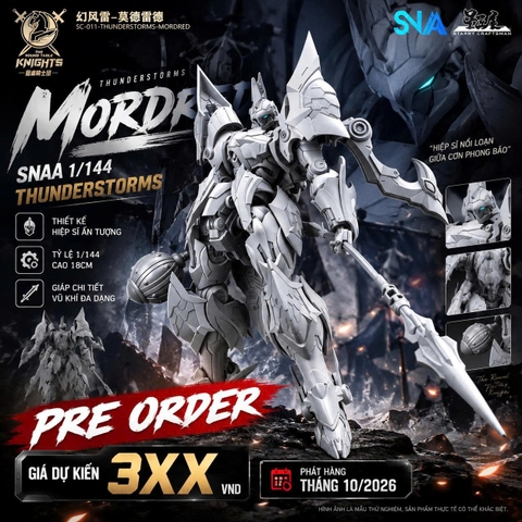 Mô Hình Lắp Ráp SNAA 1/144 THUNDERSTORMS – MORDRED