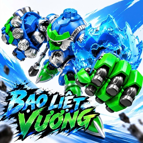 [Đang Về - Cọc 200 - Giá 540k] Mô Hình Lắp Ráp Bạo Liệt Vương FR3 V02 (Fruity Robo 3) Chính Hãng Yili Chuangwan - Robo Trái Cây
