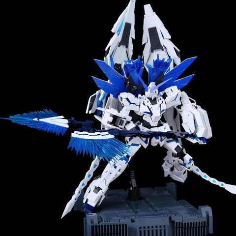 Mô Hình Lắp Ráp 1/100 MGEX 2205 B Unicorn PERFECTIBILITY (kèm LED Base, Decal Nước) Shenshou