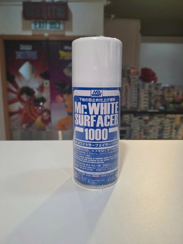 Sơn lót Mr Hobby B511 Mr White Surfacer 1000 - Gốc Lacquer Nhật Bản
