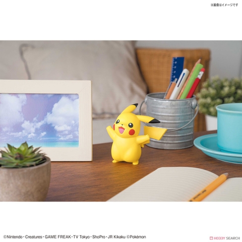 Bandai mô hình Pokemon PLAMO COLLECTION QUICK!! 01 Pikachu 4573102607713