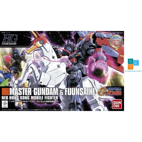 MÔ HÌNH GUNDAM BANDAI HGUC MASTER GUNDAM + FUUNSAIKI - GDC