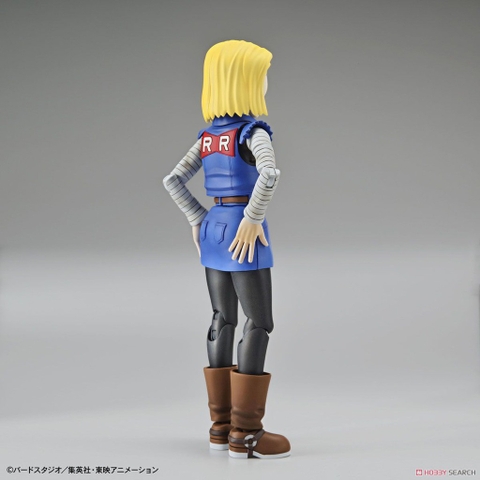 Mô hình lắp ráp Figure-rise Standard Android No.18 (Plastic model) Bandai - Dragonball Z 4573102582003