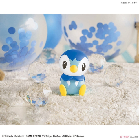 Mô hình lắp ráp Pokemon Plastic Model Collection Quick 06 Piplup Bandai 4573102615565