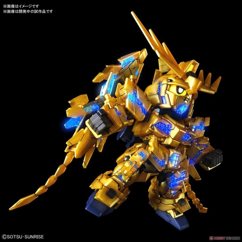 Mô hình lắp ráp SD CS Unicorn Gundam 03 Phenex Destroy Mode - Mô hình GDC