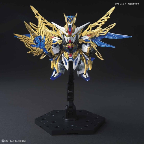 Mô Hình Lắp Ráp Gundam SD Tam Quốc 20 Zhuge Liang Freedom Gia Cát Lượng Bandai 4573102581853