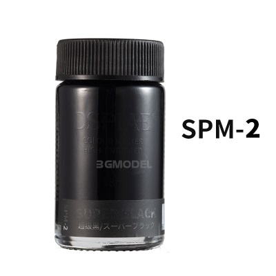 Sơn mô hình DSPIAE Super Black / Super Silver SPM-1-SPM-2 18ml