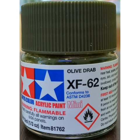 Sơn Acrylic (XF61-XF78) Tamiya Gốc nước 10ml  - GDC
