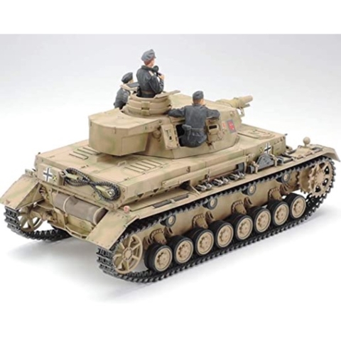 Mô hình lắp ráp xe tăng quân sự Đức 1/35 SCALE GERMAN TANK PANZERKAMPFWAGEN IV Ausf.F 35374 Tamiya