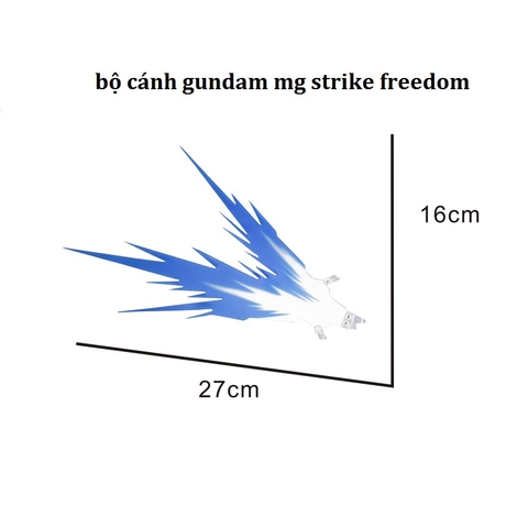 Full Bộ Cánh Effect và Base Gundam MG Strike Freedom