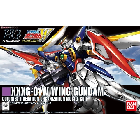 Mô hình Gundam HG XXXG-01W Wing Gundam Bandai 4573102577504