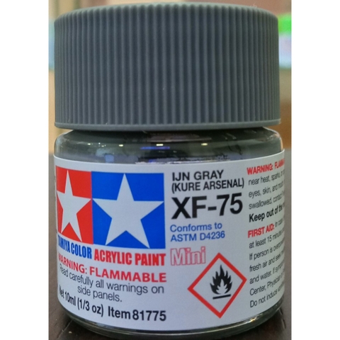 Sơn Acrylic (XF61-XF78) Tamiya Gốc nước 10ml  - GDC