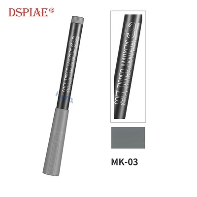 Bút metalic bạc dày Dspiae Chrome Silver Marker  MKC-01-02-03