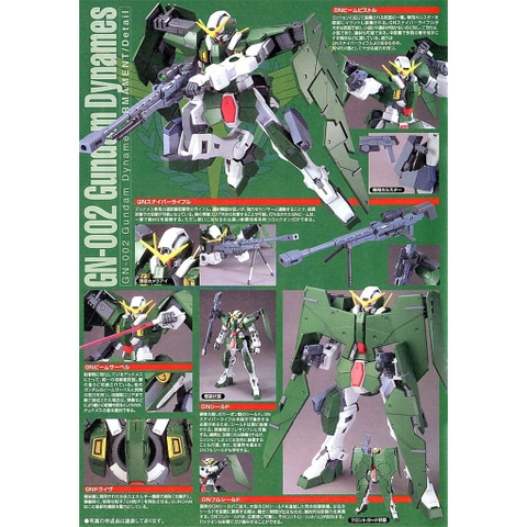 Mô hình GN-002 Gundam Dynames 1/100 Bandai