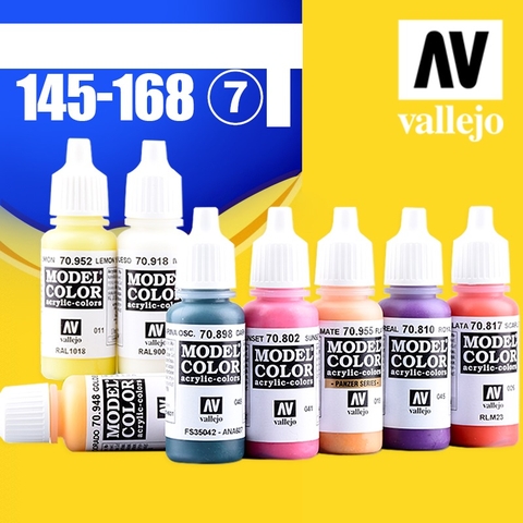 17ml AV Vallejo Model paint 145-168