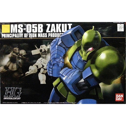 Mô hình HG UC MS-05 Zaku I Bandai 4573102591593