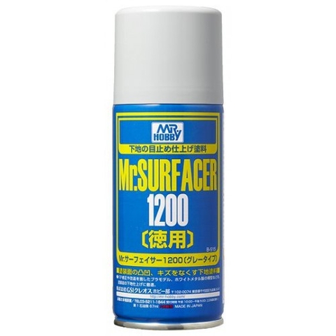 Bình xịt sơn lót mô hình Primer Spray B504 B505 B506 B511 B515 B518 B519 B526 B527 B529 B611 B612
