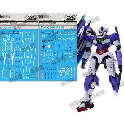 Hình dán nước mô hình HG RG MG Gundam Dalin