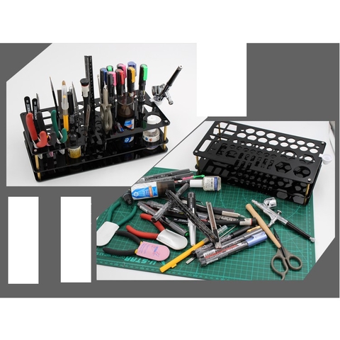 Giá để dụng cụ để bàn / Giá lưu trữ dụng cụ Gunpla quân sự UA-90006 - Dụng cụ mô hình