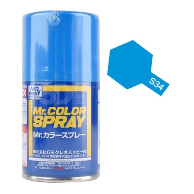 Sơn xịt mô hình Mr Color Spray S01 - S39 Mr Hobby